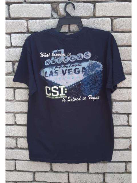Other Designers Giant × Vintage - C.S.I ..CRIME SCENE INVESTIGATION t shirt