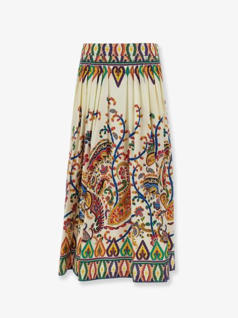 Etro Etro Women Multicolor Cotton Skirt