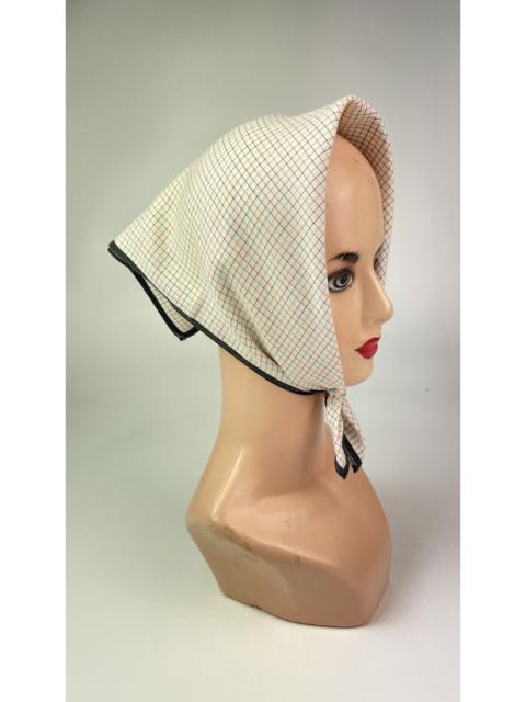 Other Designers Vintage Burberrys Bandana Handkerchief Headband Turban
