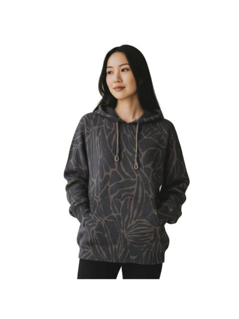 Brunello Cucinelli Brunello Cucinelli Black Cashmere Blend Patterned Hoodie