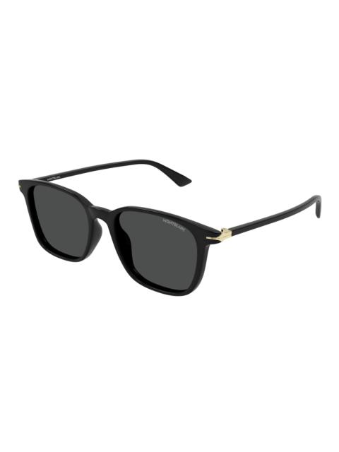 Montblanc Montblanc Smoke Square Men's Sunglasses MB0338S 001 52