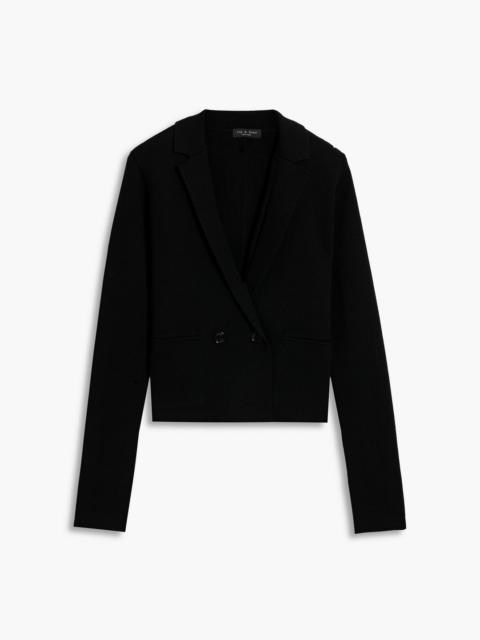rag & bone Joy double-breasted merino wool-blend blazer