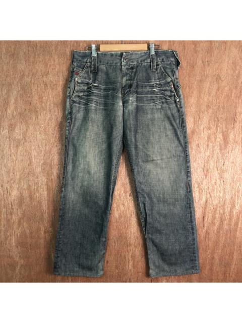 Other Designers Vintage - Tommy Hilfiger Black Denim Jeans Pants #c161