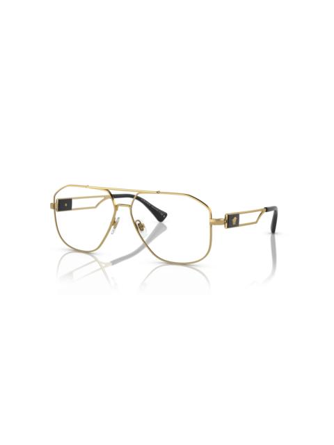 VERSACE Versace 59mm Pilot optical glasses in Gold at Nordstrom