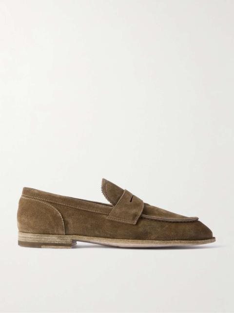 Solitude Suede Penny Loafers