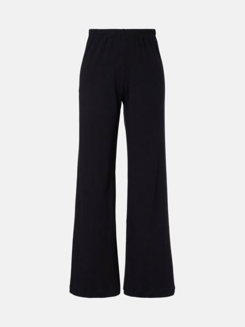 LESET Nando ribbed-knit cotton sweatpants