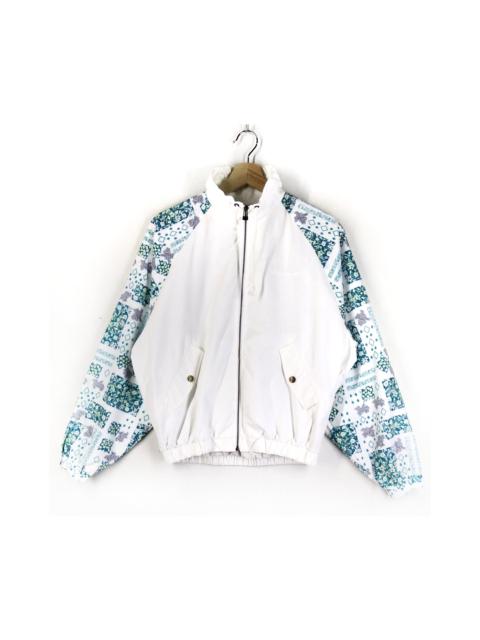 Other Designers Vintage Sergio Tacchini Women Full Zip Windbraker Jacket