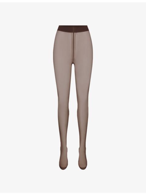 SKIMS Sheer Stretch-Knit Tights
