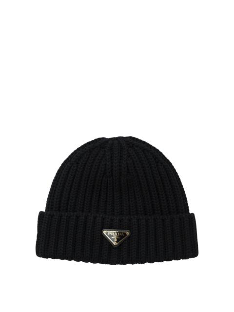 Prada Prada Wool Beanie Black Women
