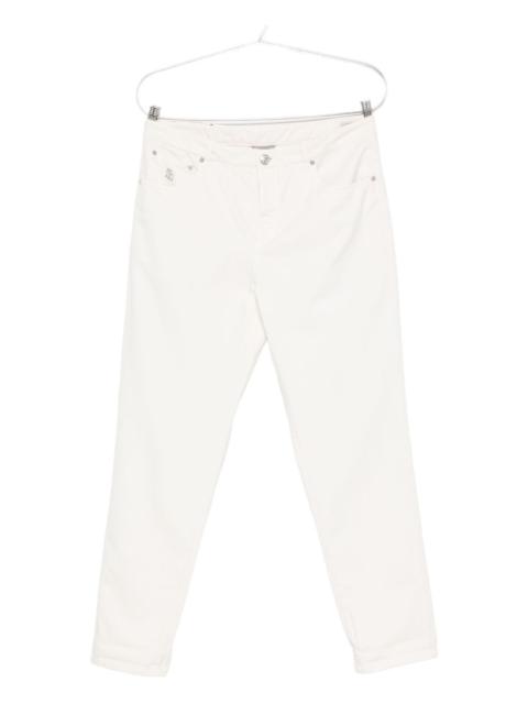 Brunello Cucinelli Trousers White