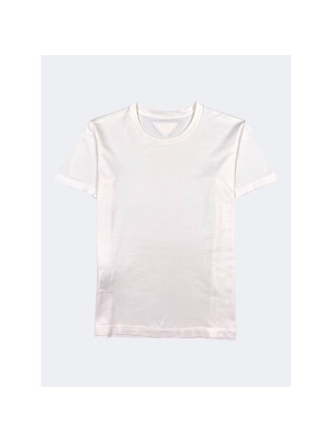 Prada Triangle Logo Plain T-Shirt