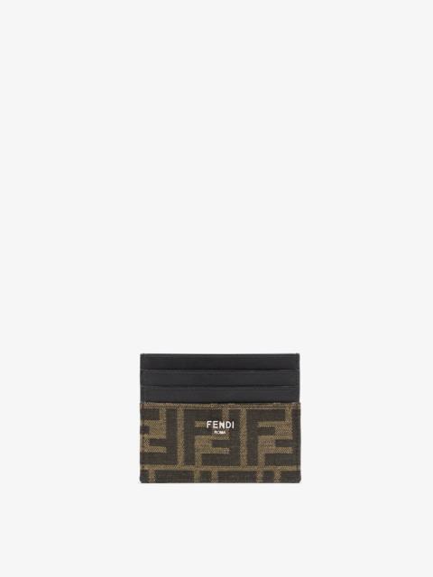 FENDI FF Jacquard Card Holder