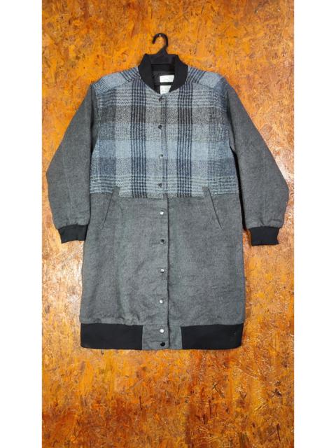 Other Designers Harris Tweed - Hyphen World Gallery X Harris Tweed Wool Long Jacket