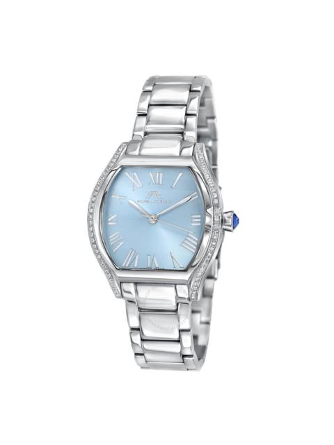 Porsamo Bleu - Porsamo Bleu Celine Quartz Blue Dial Ladies Watch 1002CCES