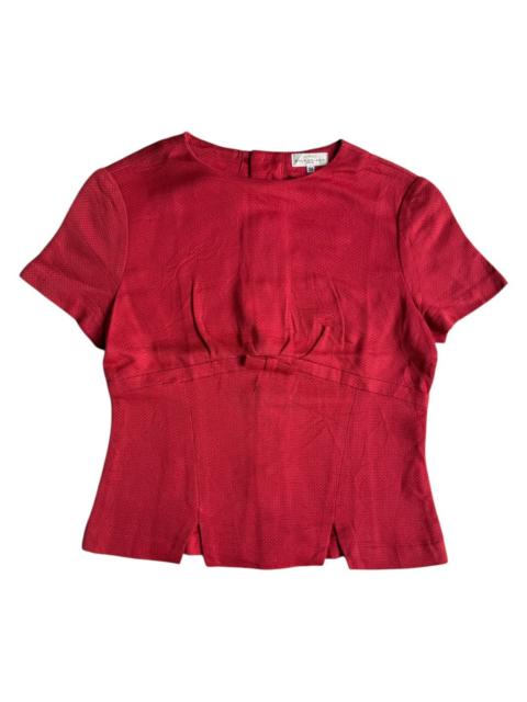 BALENCIAGA VERY RARE VINTAGE SHIRT BLOUSES BALENCIAGA LA MODE PARIS