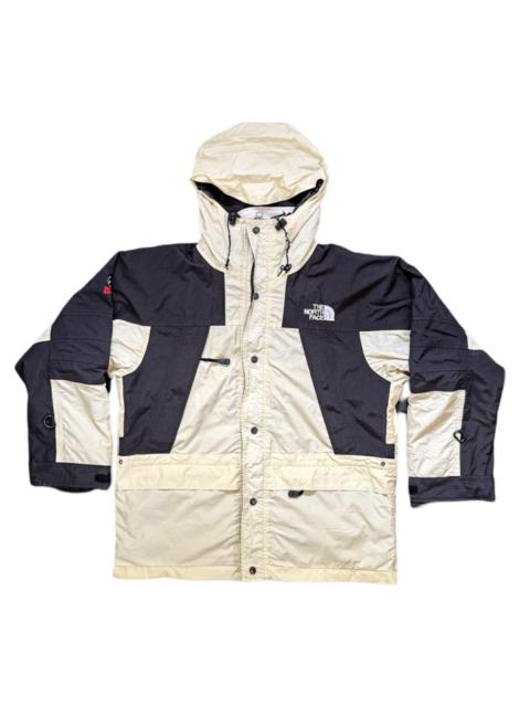 The North Face Men's White and Black Jacket