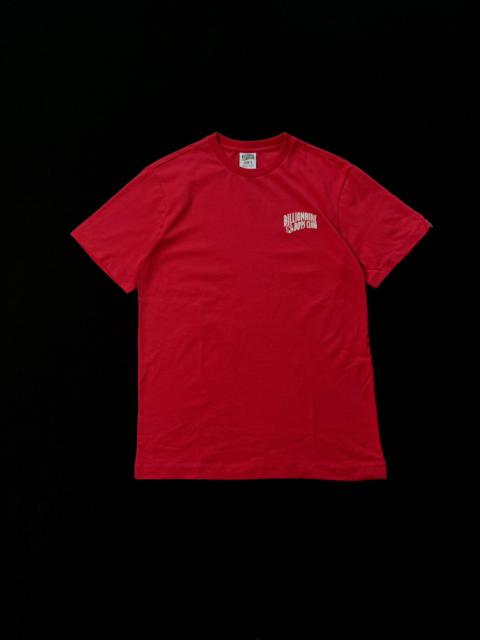 BILLIONAIRE BOYS CLUB Rare Billionaire Boys Club BBC Small Arch Logo Red T-Shirt S