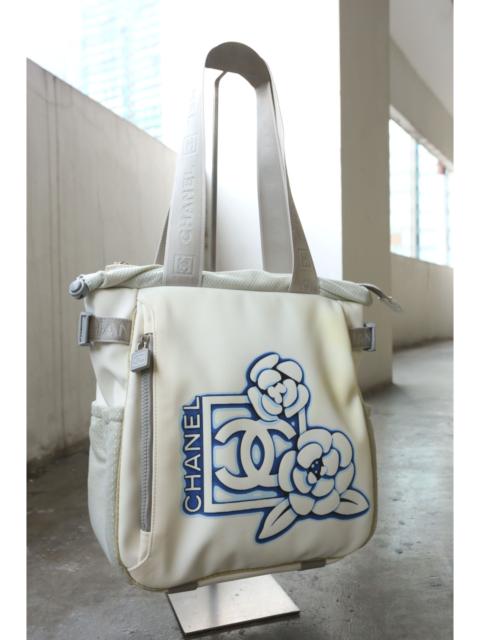 CHANEL Chanel Sport - S/S 05 - Camellia-Print Tote Bag