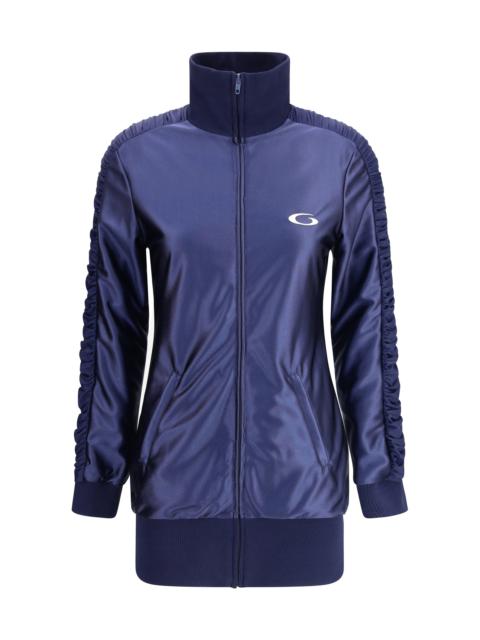 BALENCIAGA Balenciaga Women Shiny Jersey Fitted Tracksuit Dress