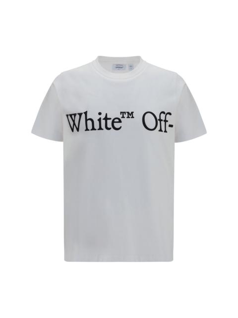 Off-White Off-white Bookish Scarf T-shirt White