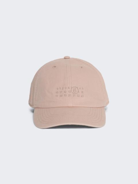 MM6 Maison Margiela Cotton Canvas Cap Pink