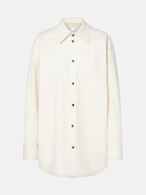 Linen and cotton shirt