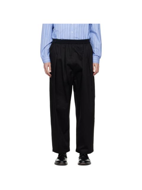 Maison Margiela Black Cotton Trousers