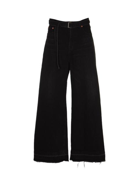 sacai Belted Jeans