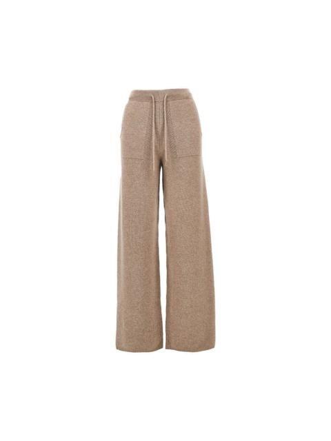 Max Mara Max Mara Cashmere Knit Pants Beige Women