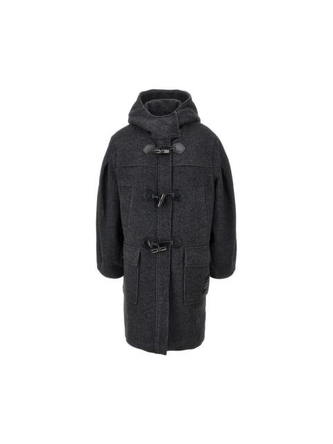 GANNI Ganni Wool-blend Coat Grey Women