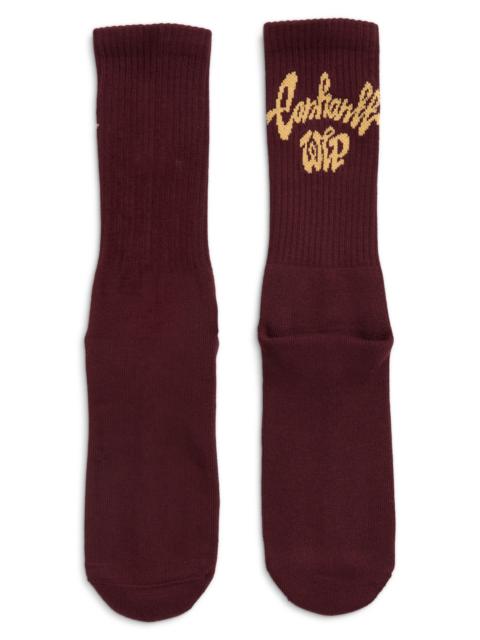 Carhartt Carhartt Work In Progress Chedda Socks in Rondo /Air Yellow at Nordstrom
