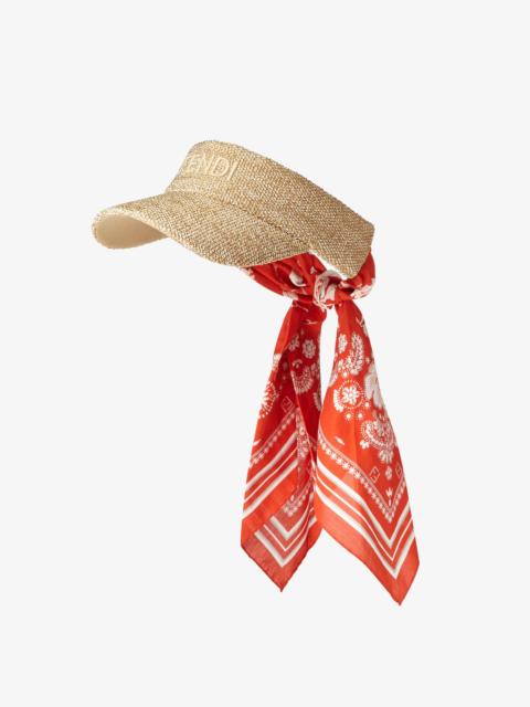 FENDI Fendi Visor With Scarf
