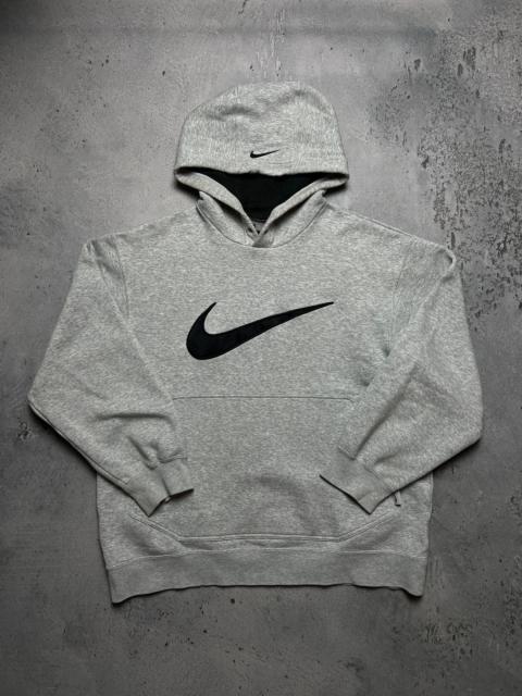 Nike Nike boxy fit vintage hoodie center swoosh logo spellout y2k