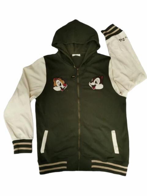 Other Designers Chip 'n' Dale Cartoons Varsity Hoodie Embroidered Disney