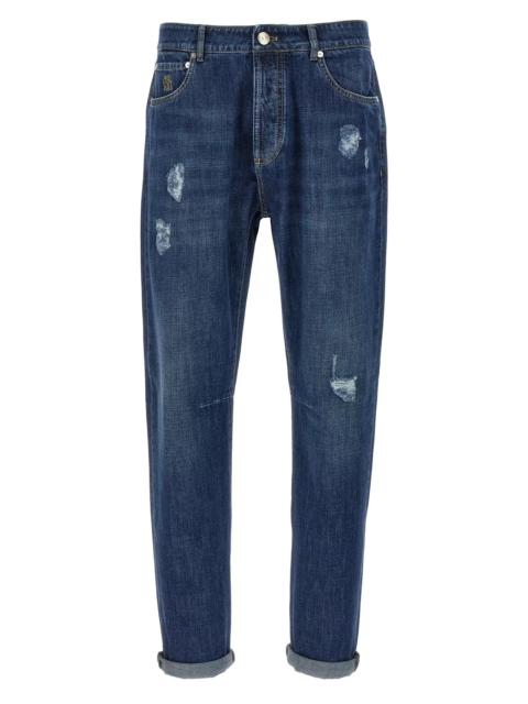 Brunello Cucinelli Used effect jeans