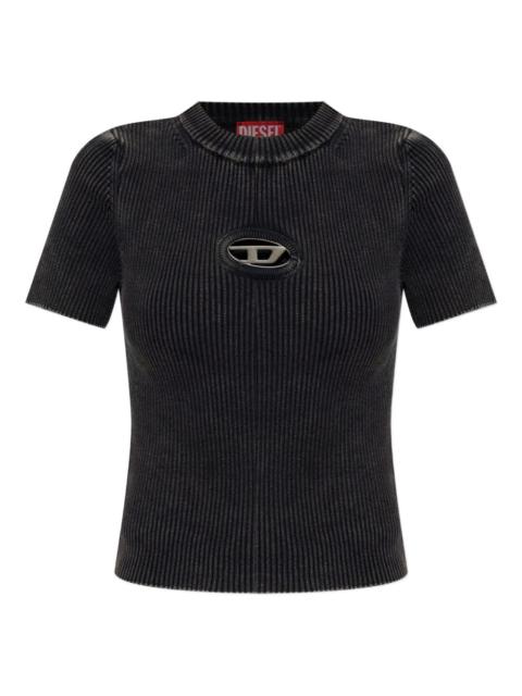 Diesel Diesel Women Logo Cotton T-Shirt