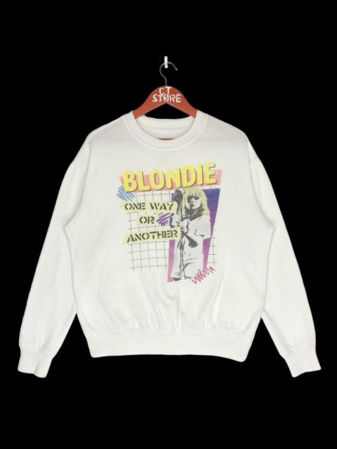 Other Designers Band Tees - Blondie One Way Or Another Sweatshirt Crewneck