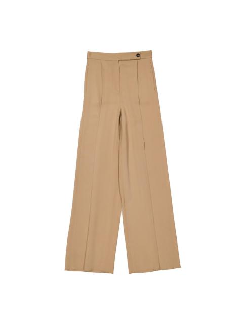 FERRAGAMO Ferragamo Viscose Cady Tailored Trousers, Brand Size 36 ( US Size 2 )
