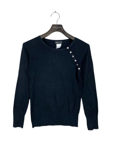 Other Designers agnes b. - Vintage agnes b sweater shoulders button size 3