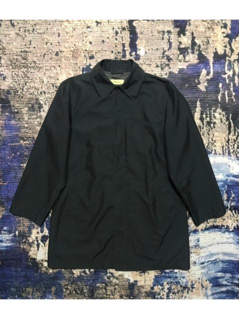 Other Designers Dezert - Dézert Black Polyester Trenchcoat / Overcoat