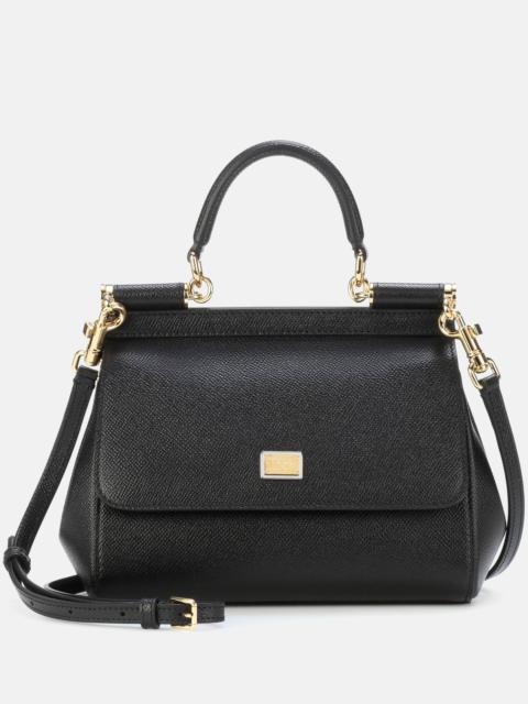 Dolce & Gabbana Sicily Small leather shoulder bag