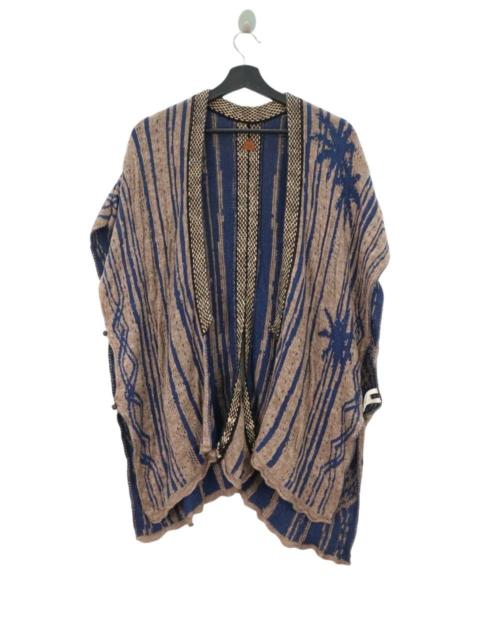 Kapital KAPITAL Linen Blend Cardigan Poncho