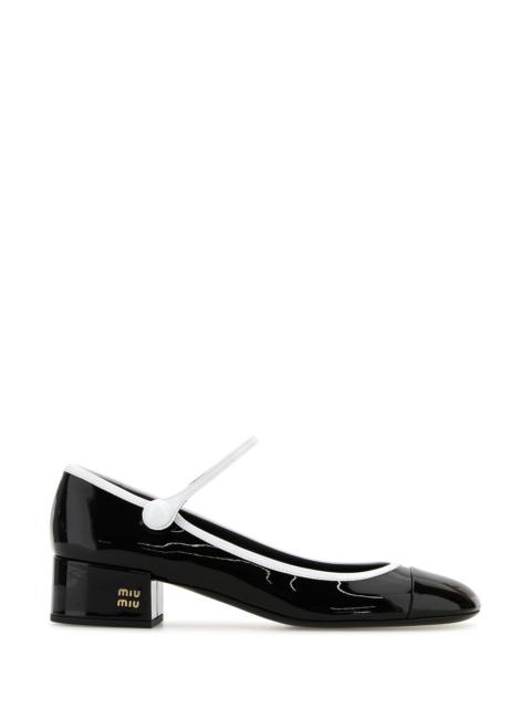 Miu Miu Miu Miu Women Black Leather Pumps