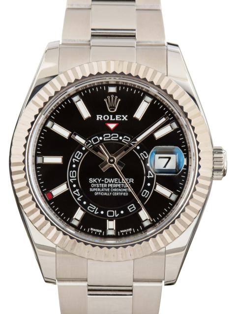 ROLEX Pre-owned Rolex Sky-Dweller Ref 326934 Black Dial