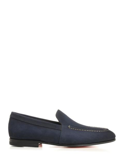Santoni Santoni Men Malibu Suede Moccasin