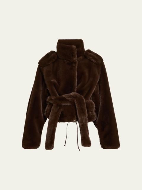 DARKPARK Hunter Faux Fur Coat