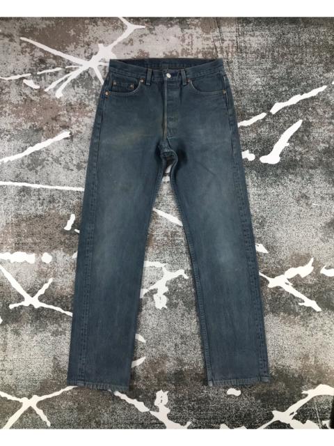 Other Designers Vintage - Vintage Levis 501 Jeans Faded Blue Distressed Denim KJ623