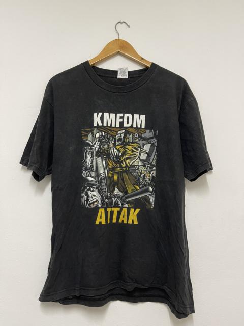 Other Designers Vintage - Vintage KMFDM Band “ Attak 2002 Industrial Metal A1