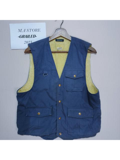 Other Designers VINTAGE WINTER COAT TACTICAL MULTIPOCKET BUTTON UPS VEST