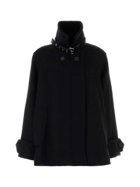 Lanvin Lanvin Women Black Wool Coat
